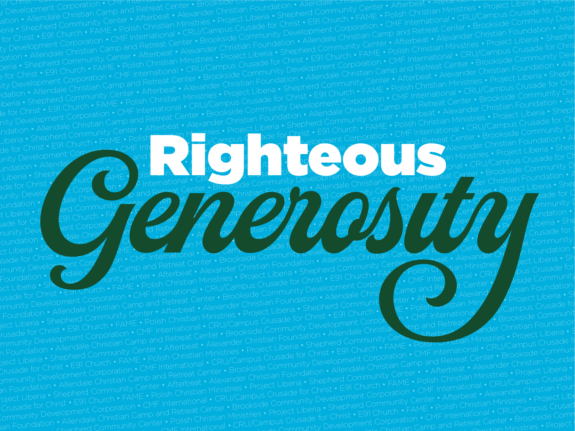 Righteous Generosity
